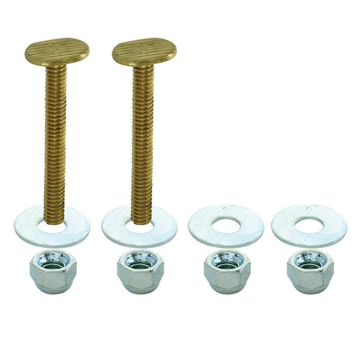 Brass-Plated Closet Bolt - 40027