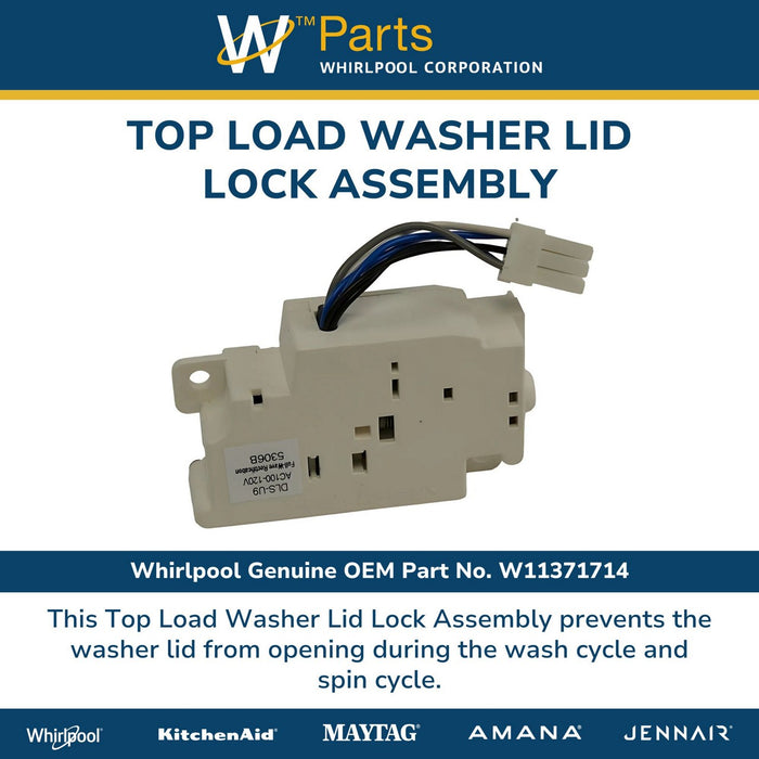 Whirlpool Washer Lid Latch - W11371714
