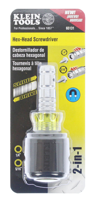 Klein Tools 2-in-1 Nut Driver, 1-1/2 In. - 65131