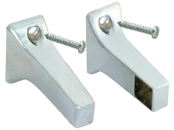 EZ-Flo 5/8-Inch Exposed Screw Towel Bar Bracket Set - 15151