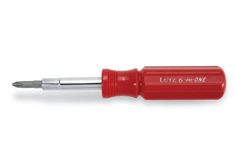 Lutz 6-in-1 Multi-Bit Screwdriver - 24007