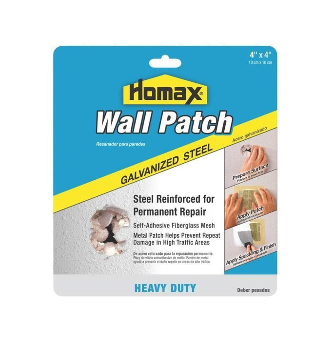 Homax Self-Adhesive Wall Repair Patch, 4 x 4-Inch - 5504