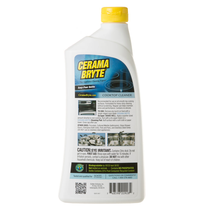 Cerama Bryte Cooktop Cleaner, 28 oz