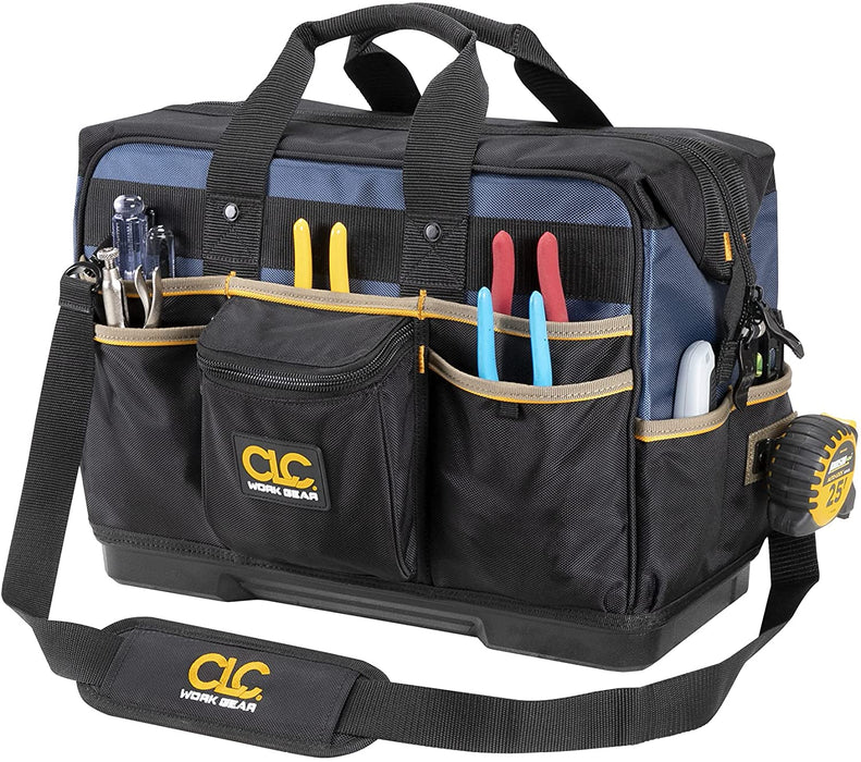 CLC Contractor's Closed-Top Tool Bag, 19 In. - PB1553