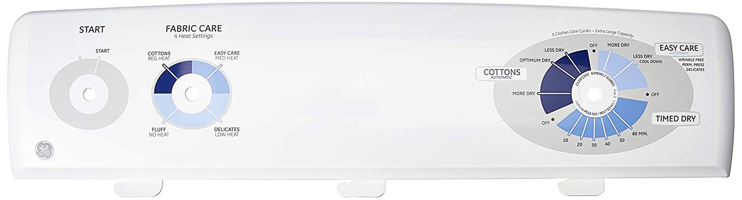 GE Appliances Dryer Back Assembly, White - WE19M1493