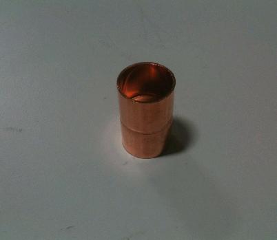 JMF 5/8-Inch OD Copper CxC Rolled-Stop Coupling - W01022