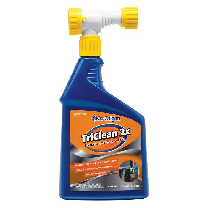 Nu-Calgon TriClean 2X Ready-to-Use Condenser Coil Cleaner with Hose-End Sprayer