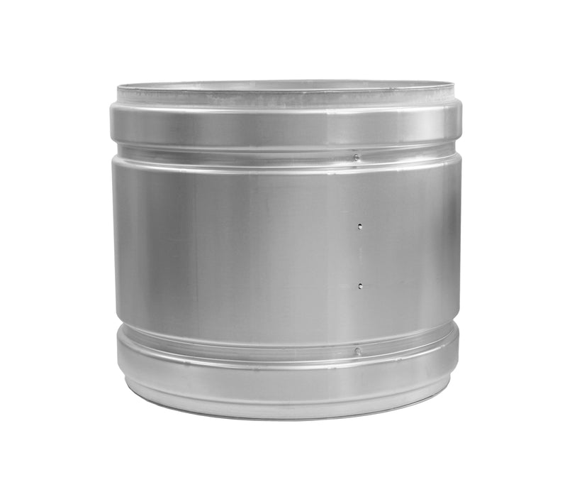 Speed Queen Galvanized Dryer Drum / Cylinder Assembly with White Baffles - D510265WP