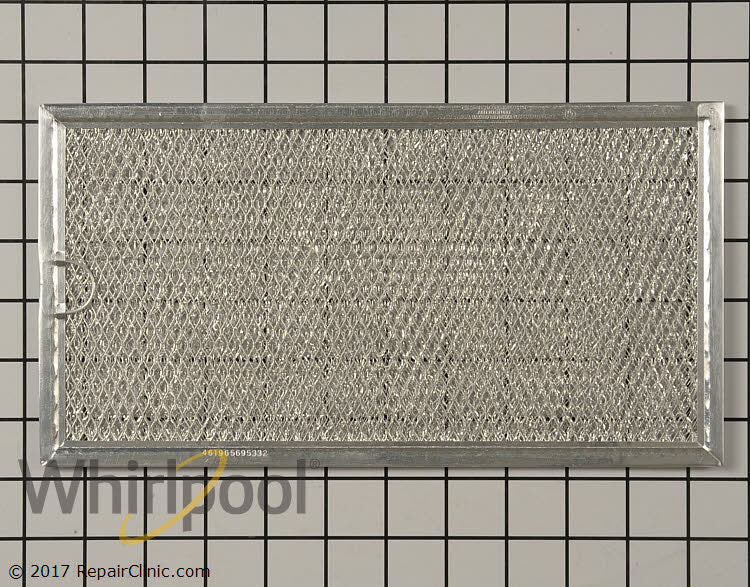 Whirlpool Microwave Hood Grease Filter 6-1/2 x 12-1/4 - W10113040A