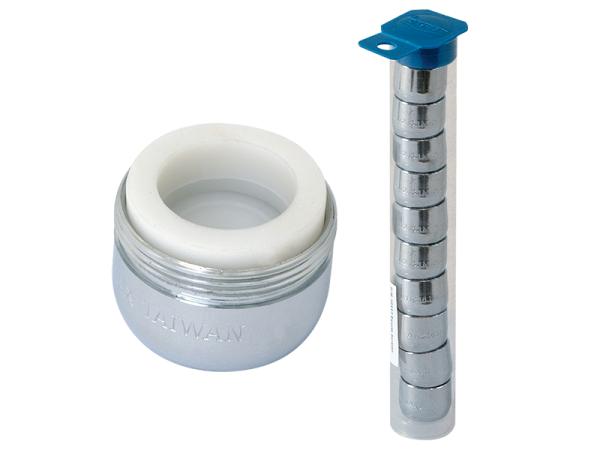 EZ-Flo Eastman Dual-Thread Faucet Aerator, 2.0 GPM, Chrome - 30151LF