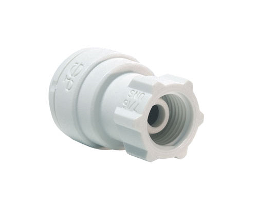 John Guest 1/4-Inch x 7/16-24 UNS Polypropylene Faucet Connector - PP3208U7W-US