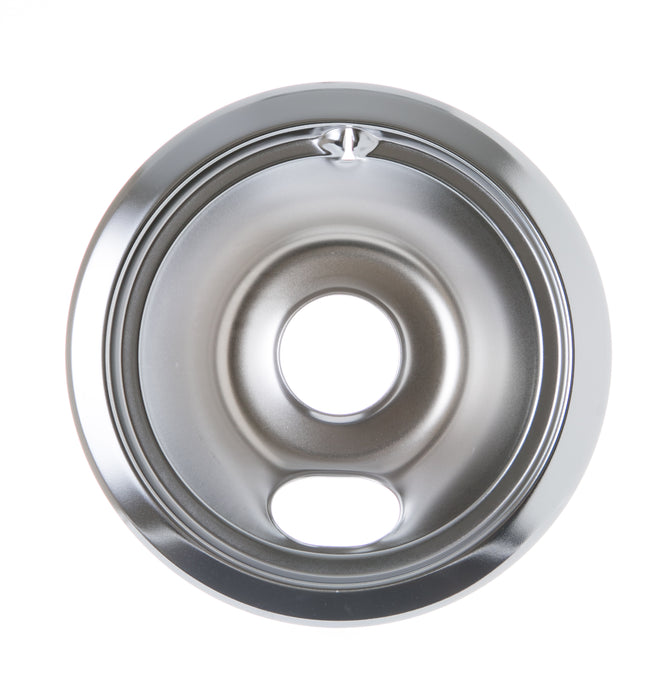 GE 6-Inch Chrome Electric Range Drip Pan - WB31T10010