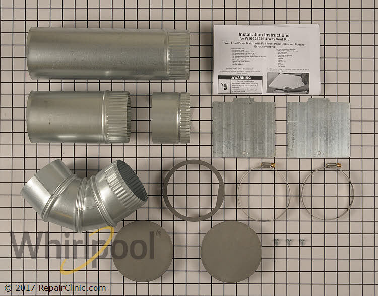 Whirlpool Dryer Vent Kit - W10323246