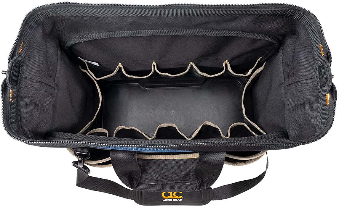 CLC Contractor's Closed-Top Tool Bag, 19 In. - PB1553