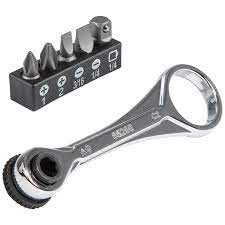 Klein Tools Slim-Profile Mini Ratchet Set, 5-Piece - 65200