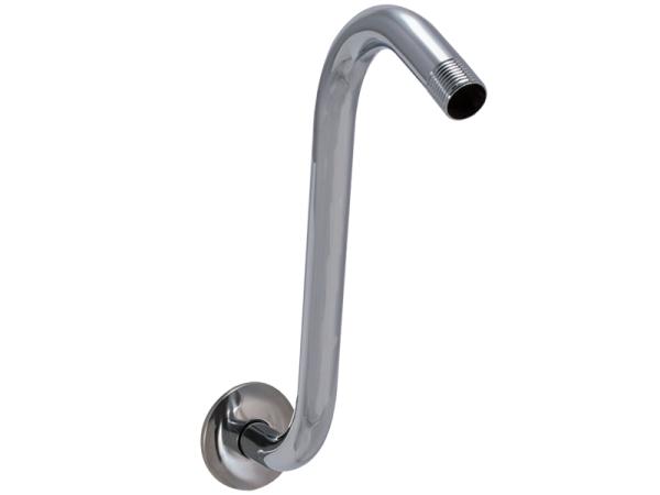 Eastman 8-Inch S-Shaped Shower Arm with Flange - 15054