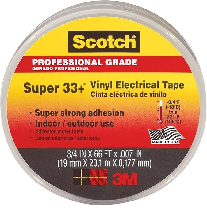 3M Super 33+ Electrical Tape - 33PLUS
