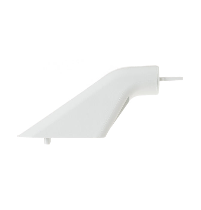 GE White Range Oven Handle End Cap - WB7X7189