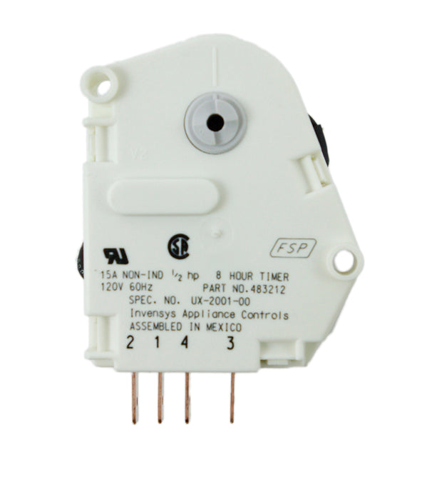 Whirlpool Refrigerator Defrost Timer - W10822278