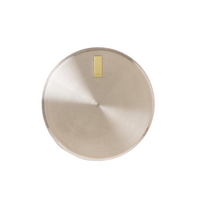 GE WB03X24360 Stainless Finish Gas Surface Burner Control Knob