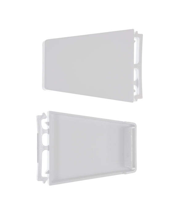Whirlpool Refrigerator Door Shelf Retainer Bar End-Cap Kit - 4388286