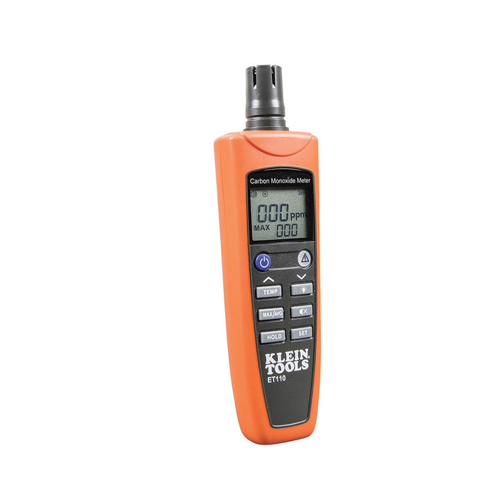 Klein Tools Portable Carbon Monoxide Detector Meter Kit - ET110K