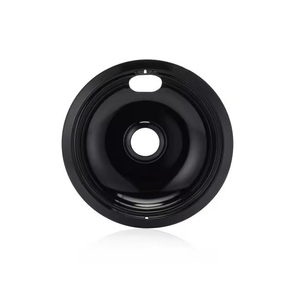 Electrolux 8-Inch Black Porcelain Electric Range Drip Pan - A316222301
