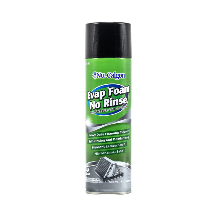 Nu-Calgon Evaporator Foam No-Rinse Coil Cleaner, 18 Oz - 4171-75