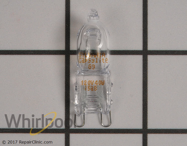 Whirlpool 40W Wall Oven Light Bulb - WPW10472384