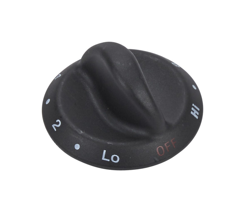 Whirlpool WP7737P193-60 Black Jenn-Air Electric Cooktop Burner Knob