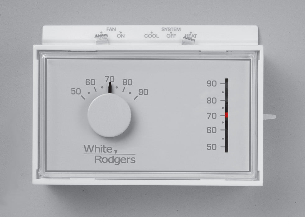 White-Rodgers 1F56N Universal Single Stage 1H/1C Thermostat - 1F56N-444