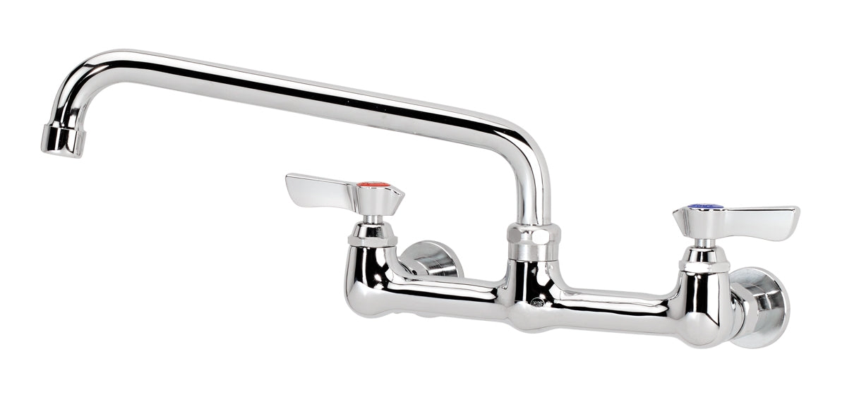 Krowne 8-Inch Wall-Mount Kitchen Faucet, 10-Inch Spout - 12-810L