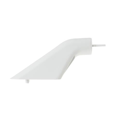 GE White Range Oven Handle End Cap - WB7X7189