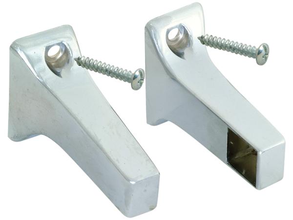 EZ-Flo 3/4-Inch Exposed Screw Towel Bar Bracket Set - 15153
