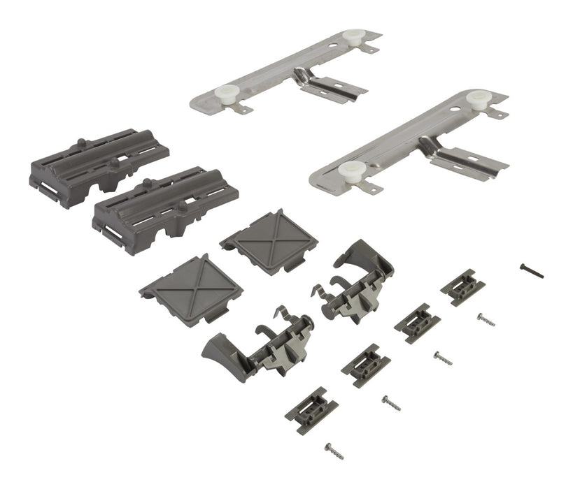Whirlpool Dishwasher Upper Rack Adjuster Kit - Metal - W10712395