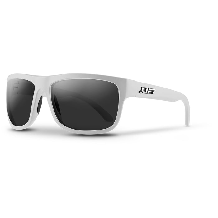 Lift Safety Banshee Safety Glasses, White/Smoke - EBE-18WS