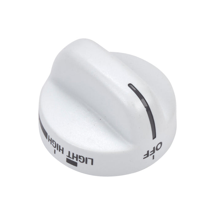 Whirlpool White Gas Burner Knob - WP8053596