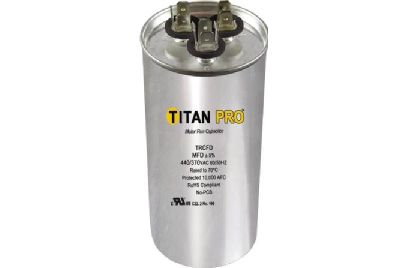 TRCFD453 HVAC Dual Run Capacitor, 45 + 3 MFD, 440/370V, Round