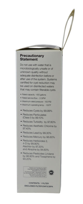 ELECTROLUX PS2 WATER FILTER EWF2CBPA
