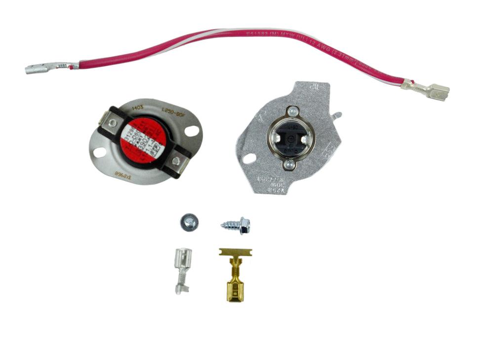 WHIRLPOOL CORP DRYER THERMAL FUSE & HIGH-LIMIT THERMOSTAT KIT 279816