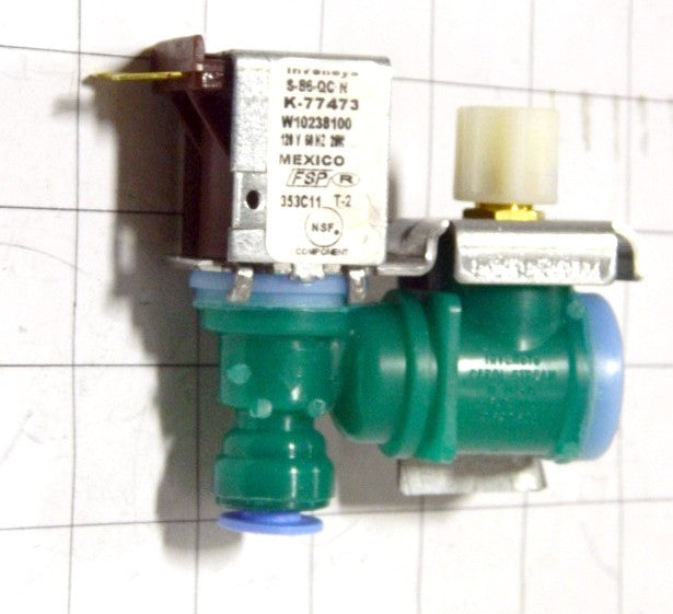 WHIRLPOOL CORP VALVE-INLT WPW10238100