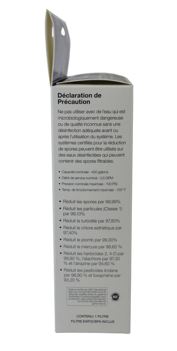 ELECTROLUX PS2 WATER FILTER EWF2CBPA